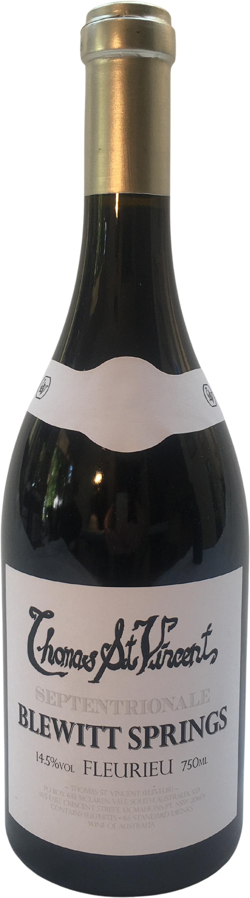 Thomas St Vincent Blewitt Springs Septentrionale Rouge 2020